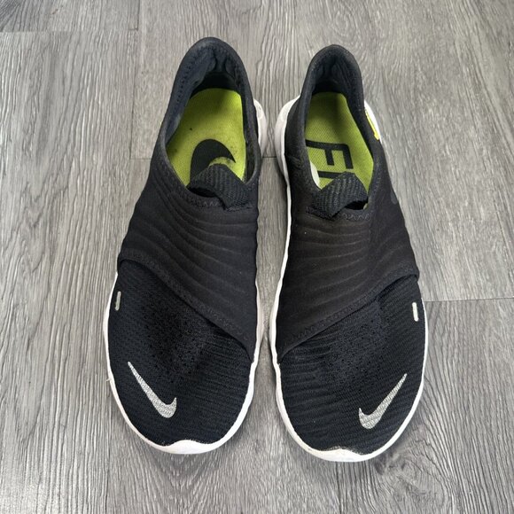Nike Free RN Flyknit 3.0 Mens Size 10 Black Athletic Running Shoes Sneakers main image 5
